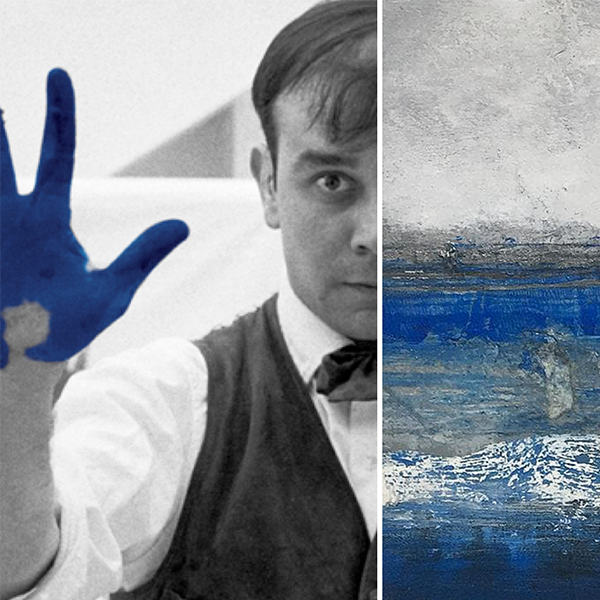 A tribute to Yves Klein